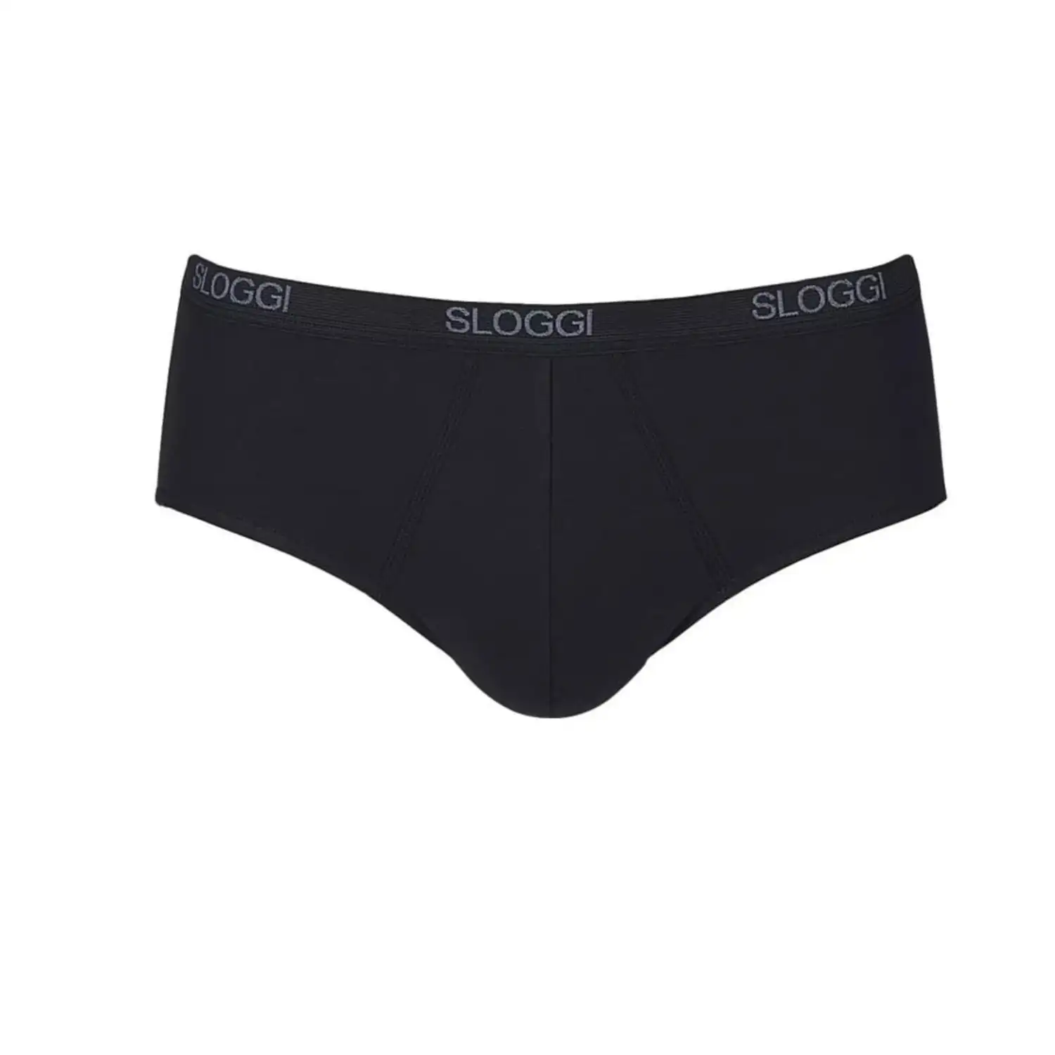 10004712-0004 sloggi men Basic Midi zwart