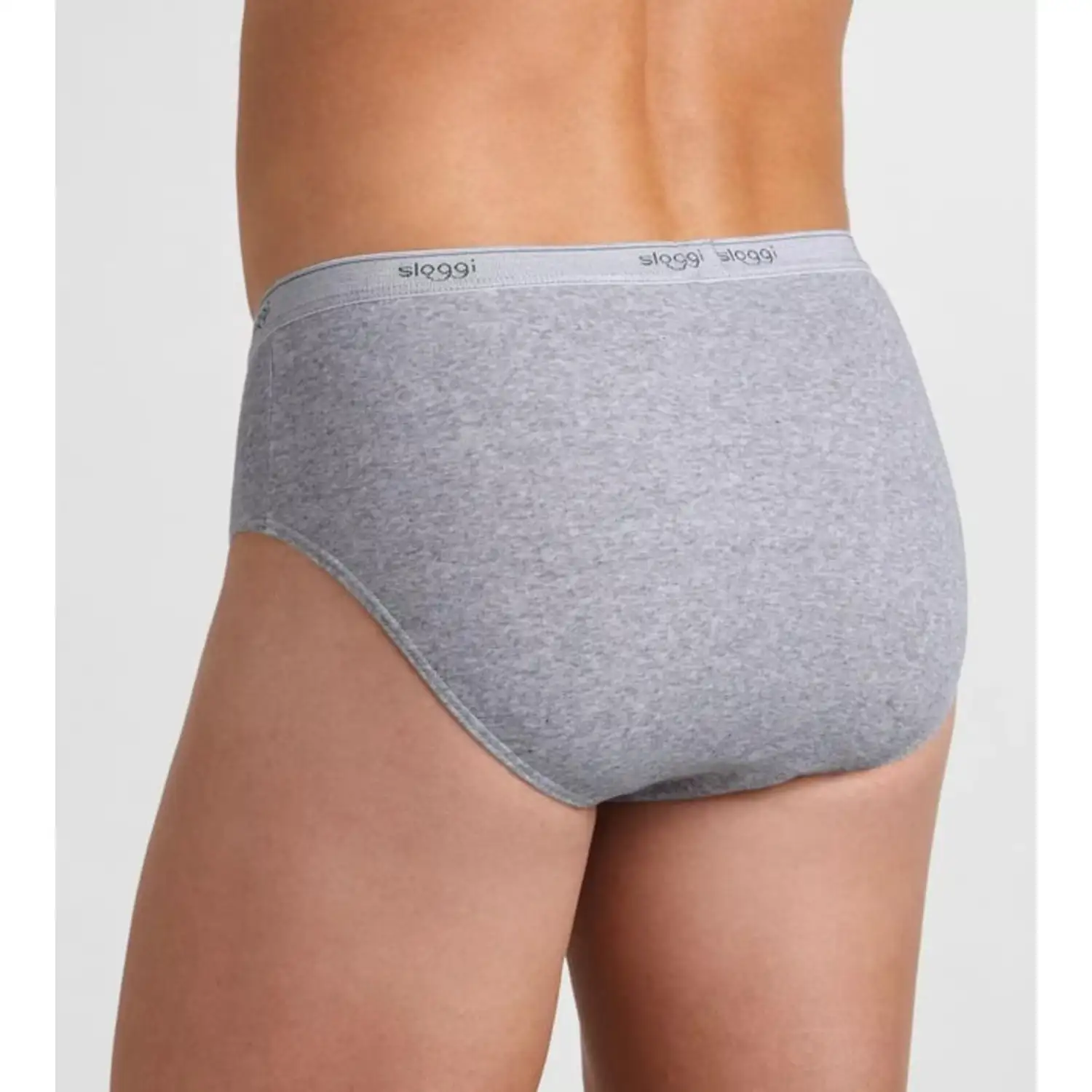 10004712-0034 sloggi men Basic Midi grijs - Afbeelding 3