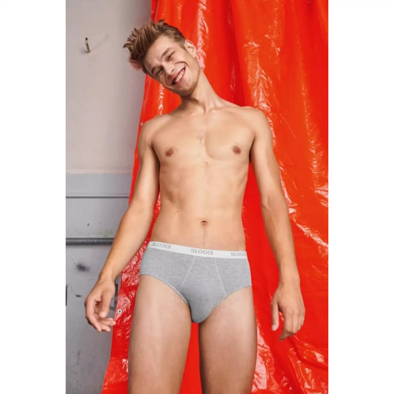 10004712-0034 sloggi men Basic Midi grijs - Afbeelding 4