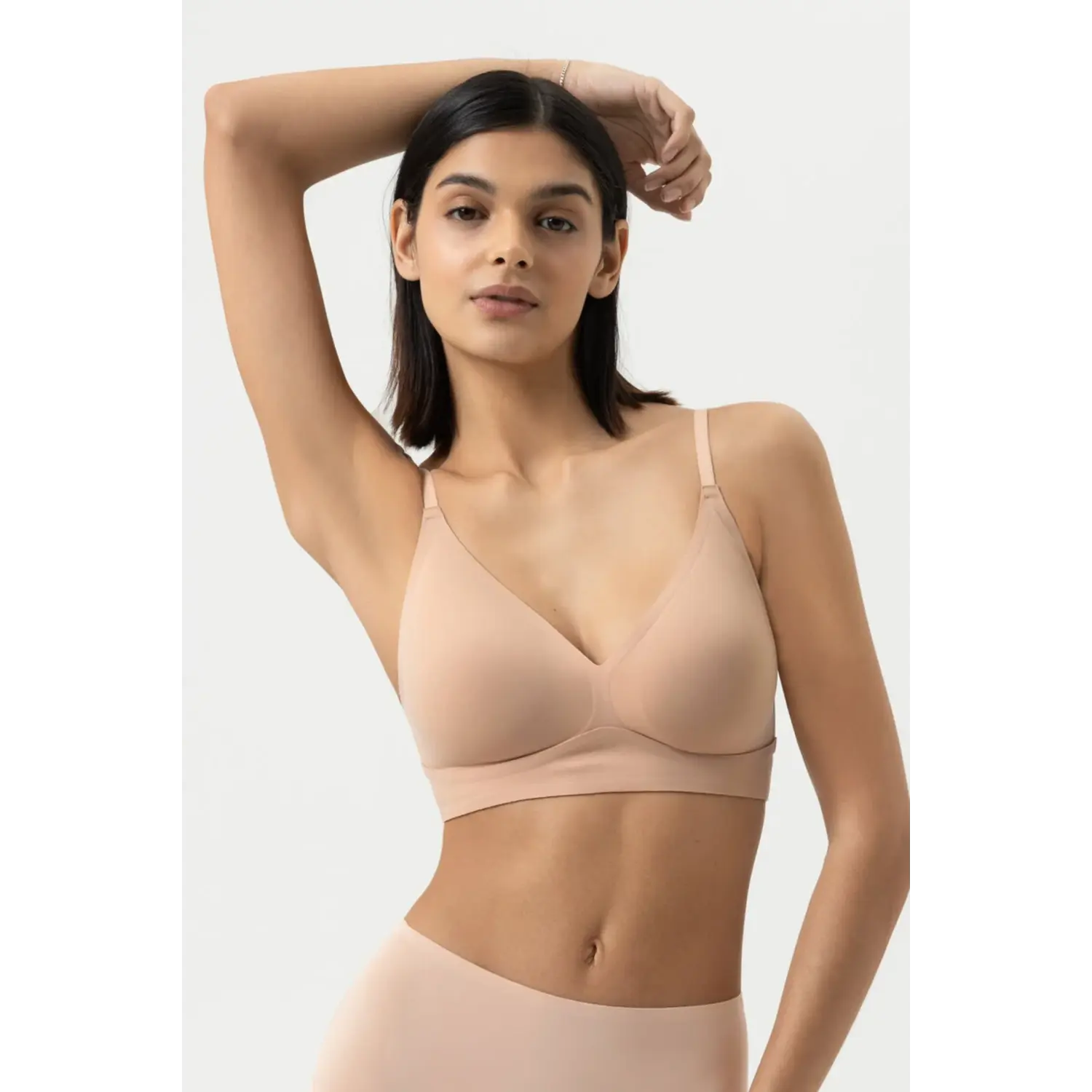 1150030-376 Mey SIMPLY BETTER INVISIBLES triangle bra cream tan - Afbeelding 2