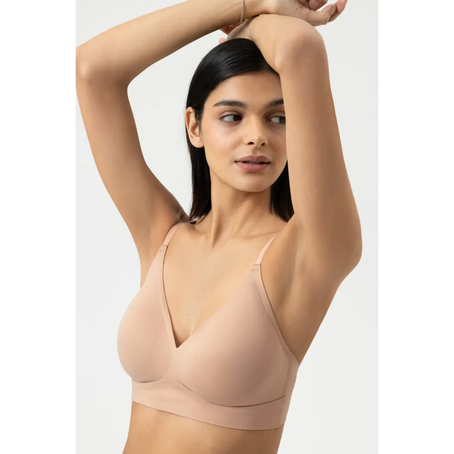 1150030-376 Mey SIMPLY BETTER INVISIBLES triangle bra cream tan - Afbeelding 3
