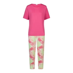 1240058-1249 Mey MEY Night pyjama 3/4 length, short sleeve raspberry pink