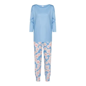 Mey 13233-544 pyjama 7/8 length, 3/4 sleeve angel blue