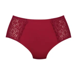 1512-124 Anita Havanna Tailleslip+ dark red