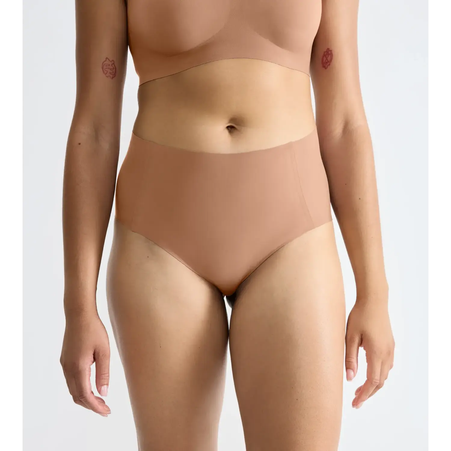 SLOGGI 10217759-00CM ZERO Feel 2.0 high waist brown - Afbeelding 2
