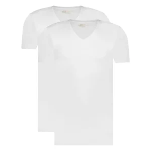 TC BASICS 32325-001 V-shirt white