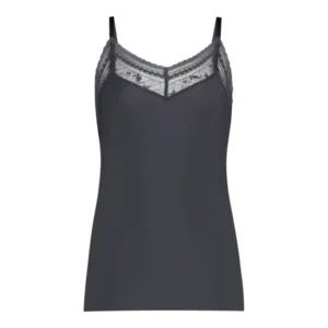 32526-1549 TEN CATE SECRETS Spaghetti top lace anthracite