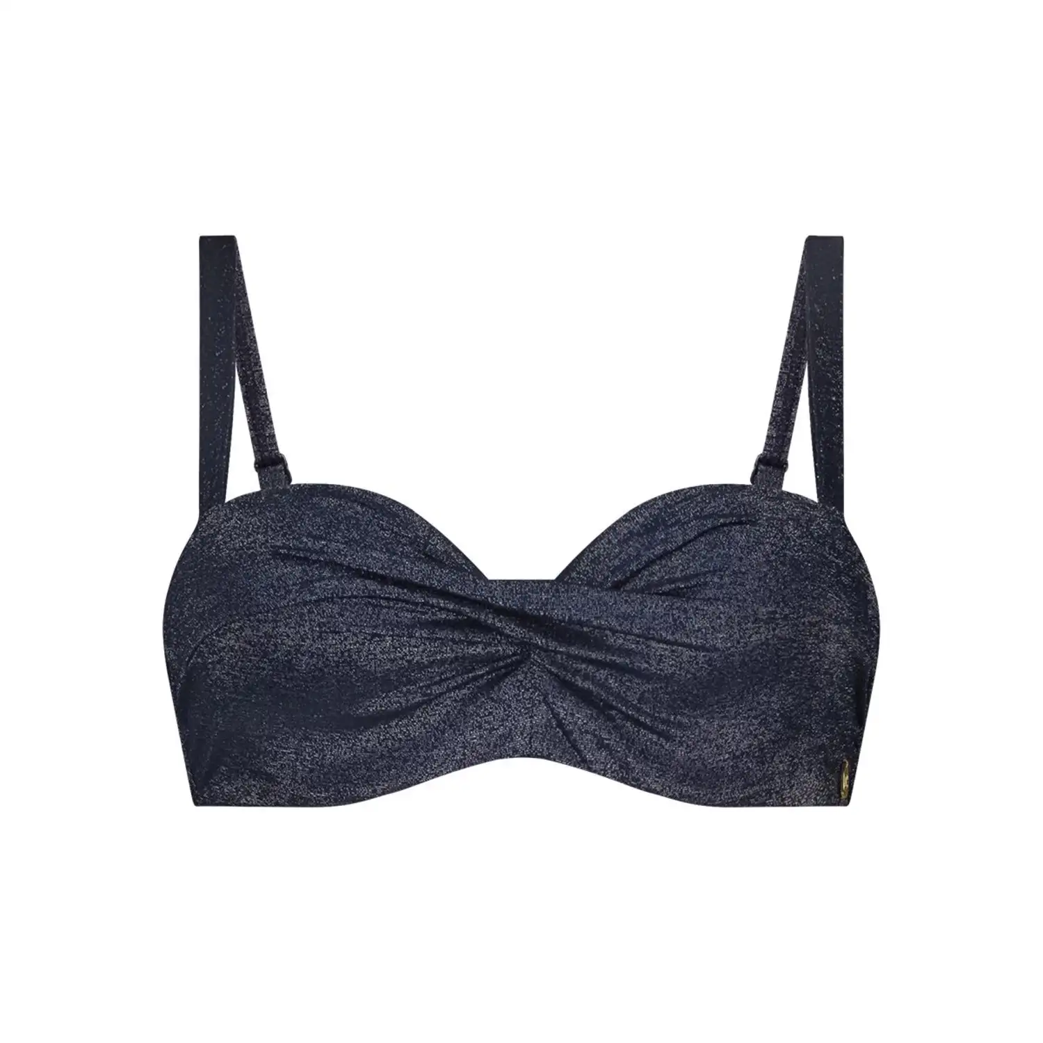 60281-5085 TEN CATE BEACH Bikini top twisted padded wired royal blue