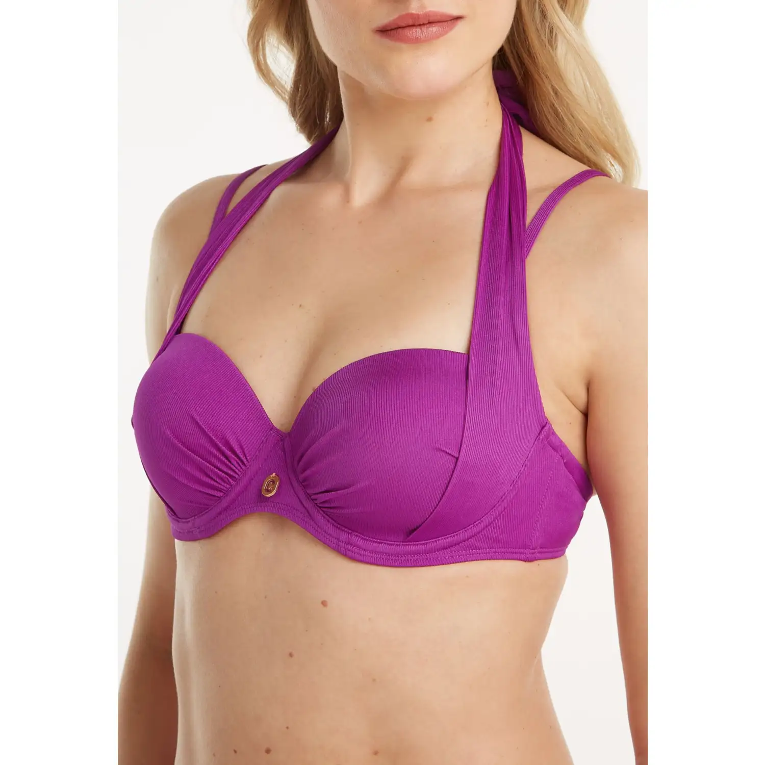 60400-1409 TEN CATE BEACH Bikini top multiway padded wired wildberry - Afbeelding 3