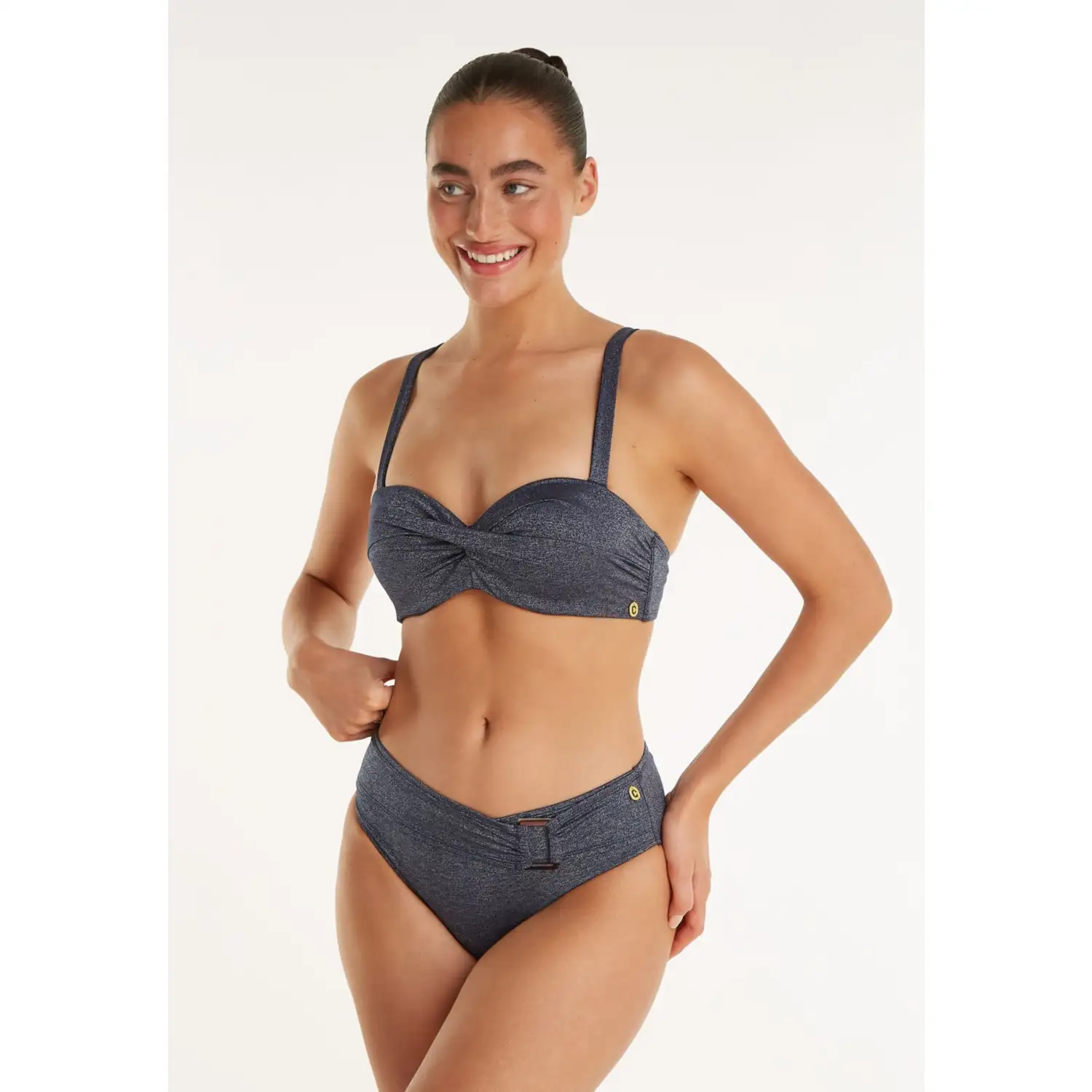 60281-5085 TEN CATE BEACH Bikini top twisted padded wired royal blue - Afbeelding 3