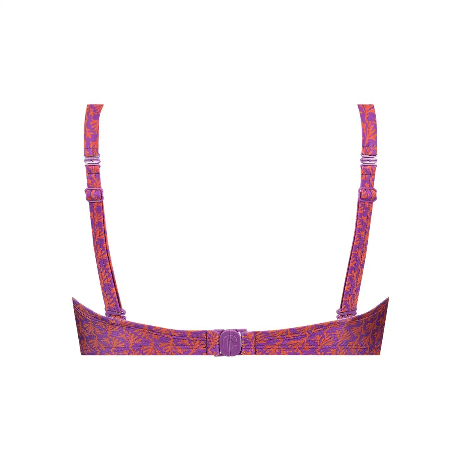 TEN CATE BEACH 60017-5068 Bikini top twisted padded wired coral - Afbeelding 2