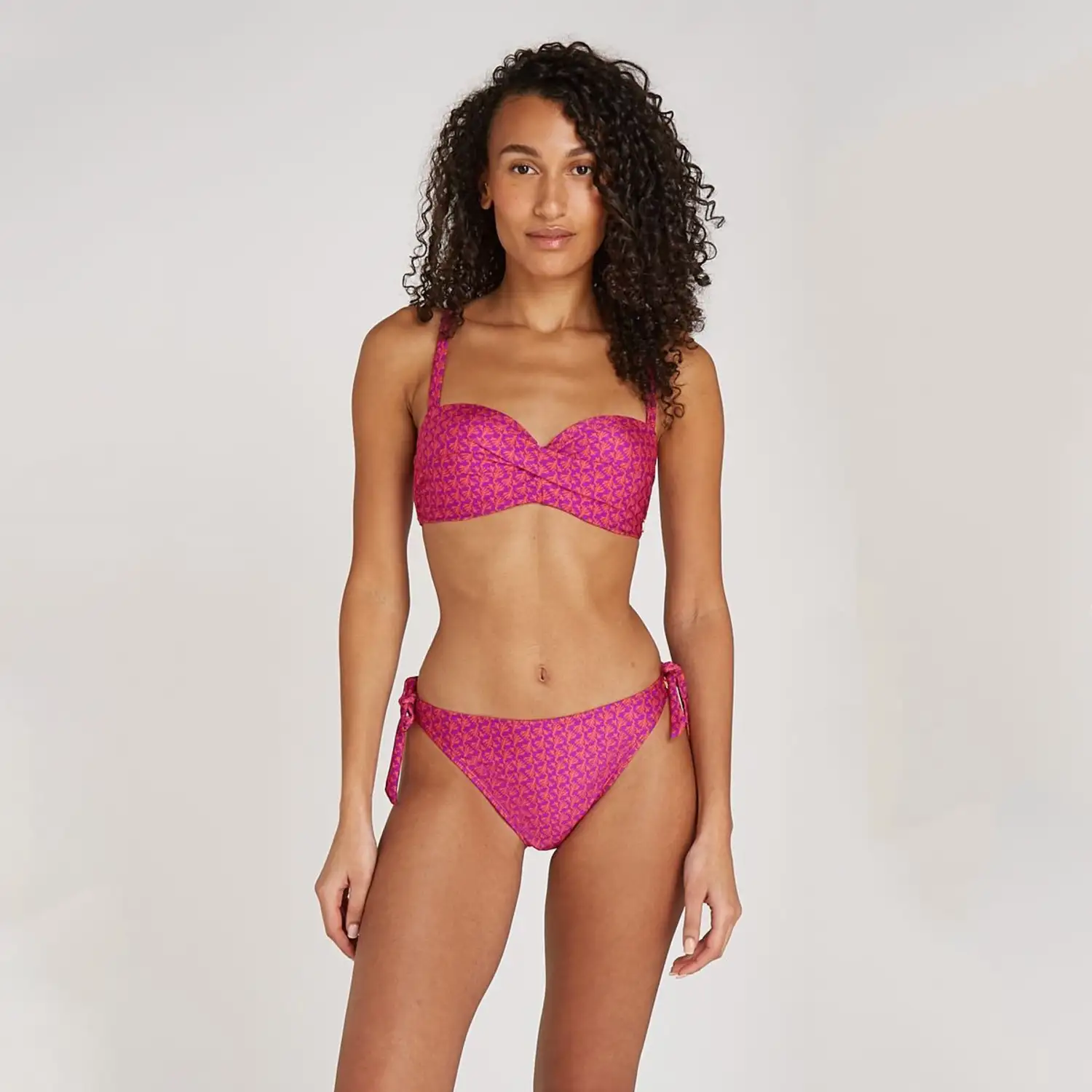 TEN CATE BEACH 60017-5068 Bikini top twisted padded wired coral - Afbeelding 3