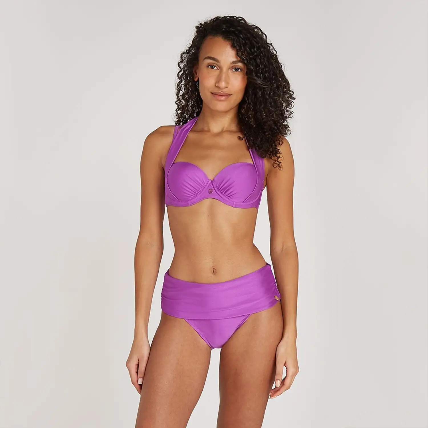 TEN CATE BEACH 60025-5067 Bikini bottom flipover shiny lilac - Afbeelding 2