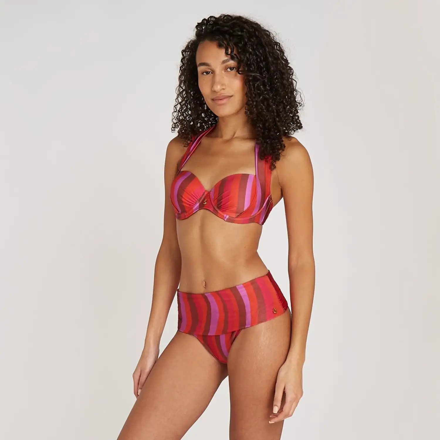 TEN CATE BEACH 60025-5070 Bikini bottom flipover shiny wave - Afbeelding 4