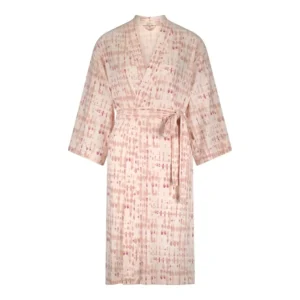 60425-6118 TEN CATE SECRETS Bathrobe powder blush batik