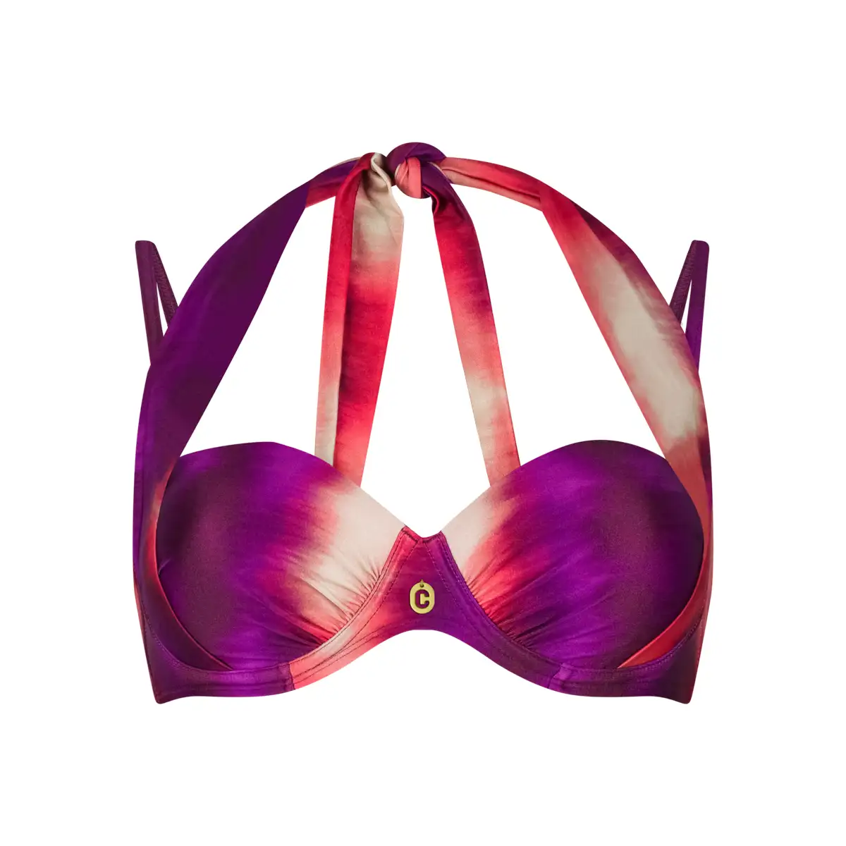 60657-2201 Ten Cate Swim Bikini top multiway padded wired soft ombre