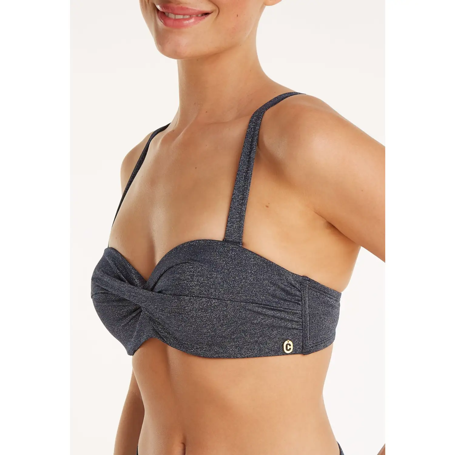 60281-5085 TEN CATE BEACH Bikini top twisted padded wired royal blue - Afbeelding 4