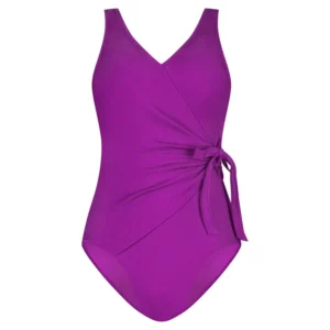 60337-1409 TEN CATE BEACH Swimsuit v-neck padded wildberry