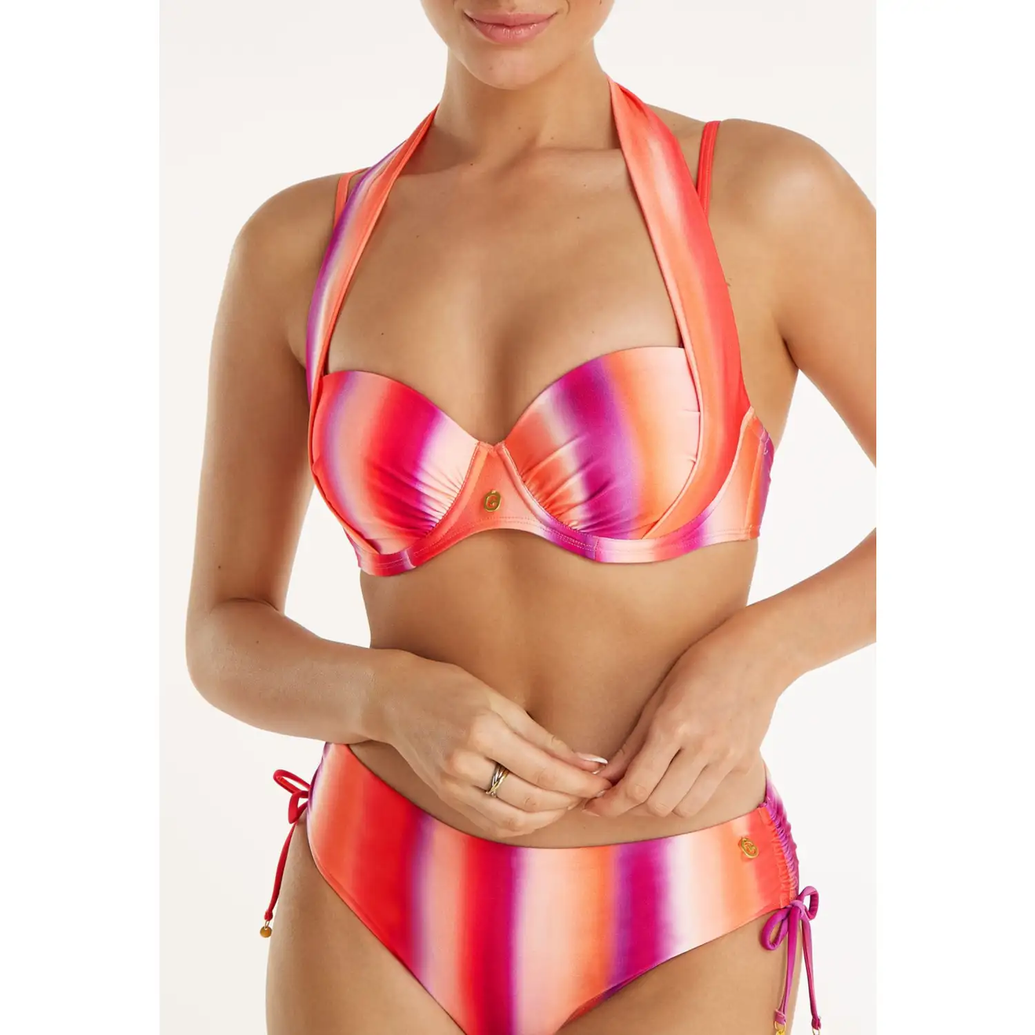 60399-1402 TEN CATE BEACH Bikini top multiway padded wired gradient - Afbeelding 5