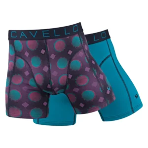 CB25002-510 Cavello heren boxer short crape wine