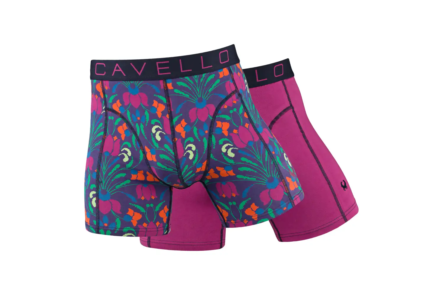 CB25003-580 Cavello heren boxer short magenta