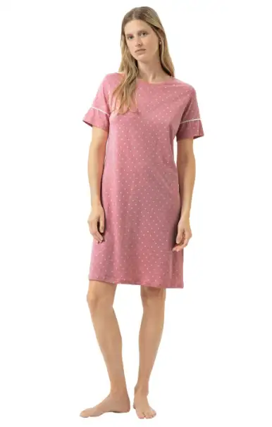 1230144-1782 Mey nachthemd korte mouw roze