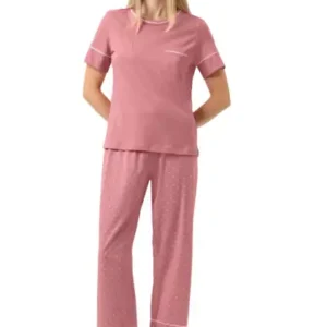 1240122-1782 Mey pyjama 7/8 lengte + korte mouw