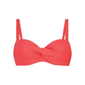 60404-3241 TEN CATE BEACH Bikini top twisted padded wired sunset neon