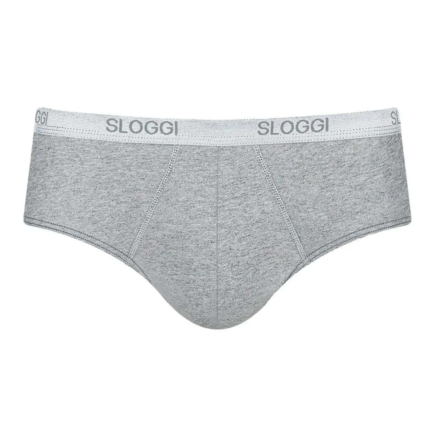 10004712-0034 sloggi men Basic Midi grijs