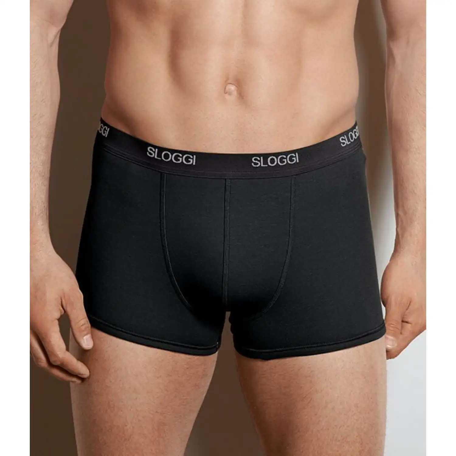 10004753-0004 sloggi men Basic Short zwart - Afbeelding 3