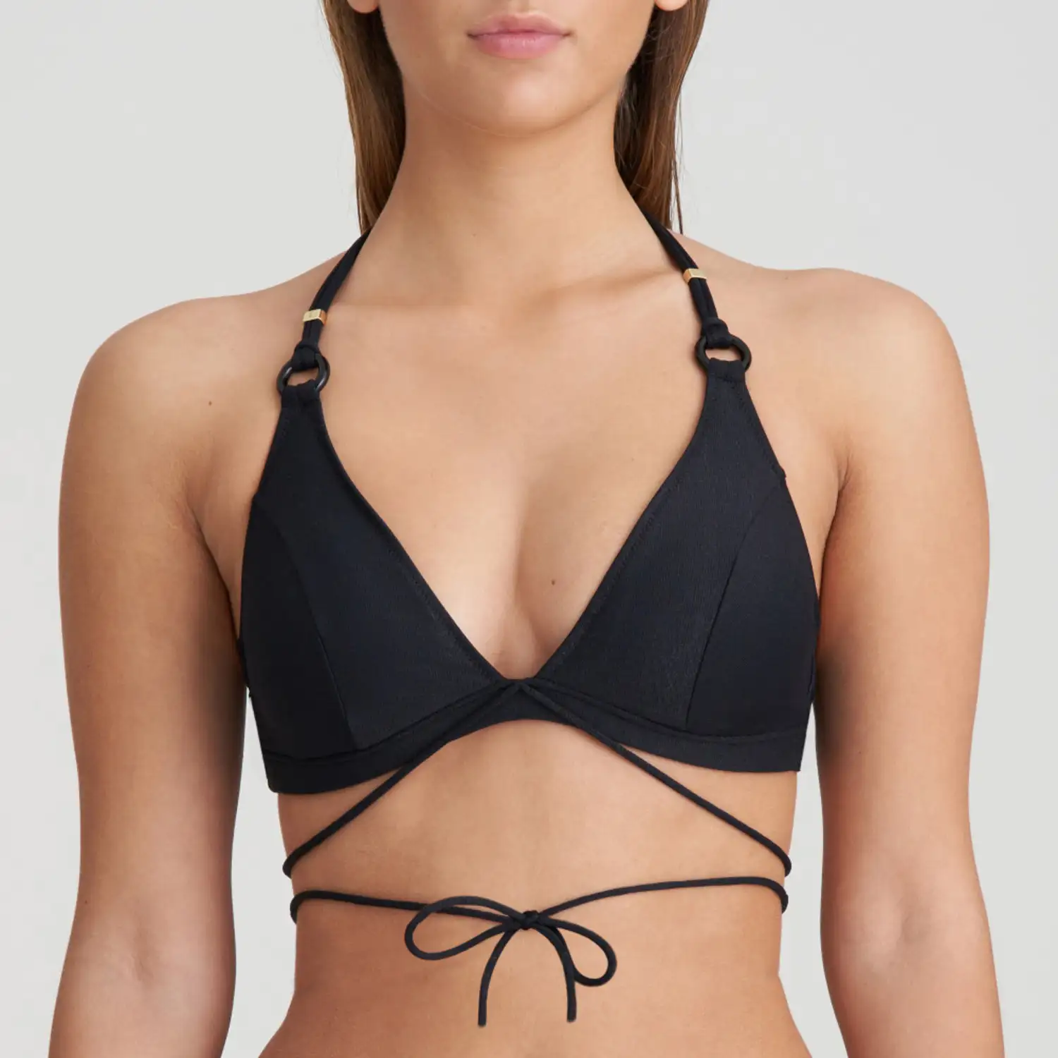 Marie Jo Swim 1006713ZWA DAHU triangel bikinitop zwart - Afbeelding 2