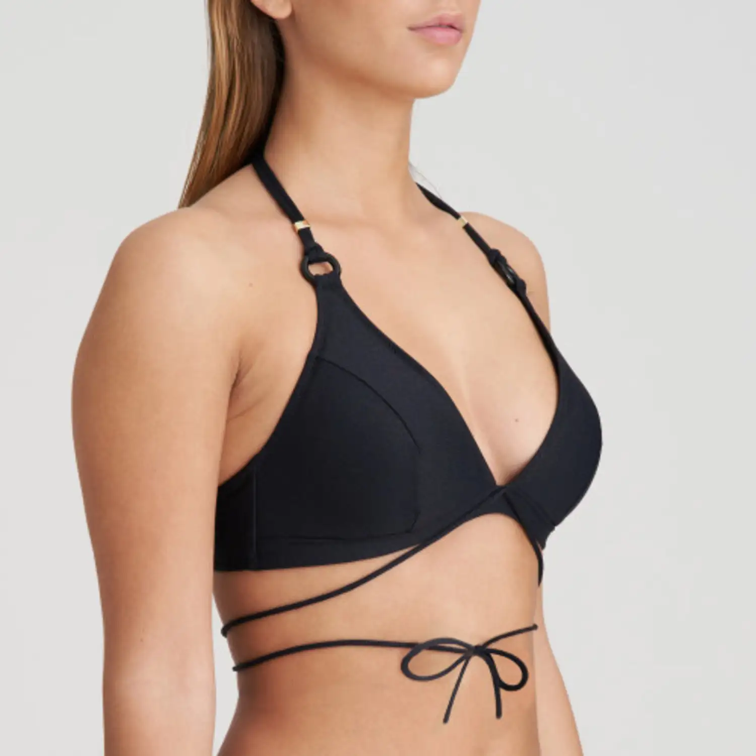 Marie Jo Swim 1006713ZWA DAHU triangel bikinitop zwart - Afbeelding 3