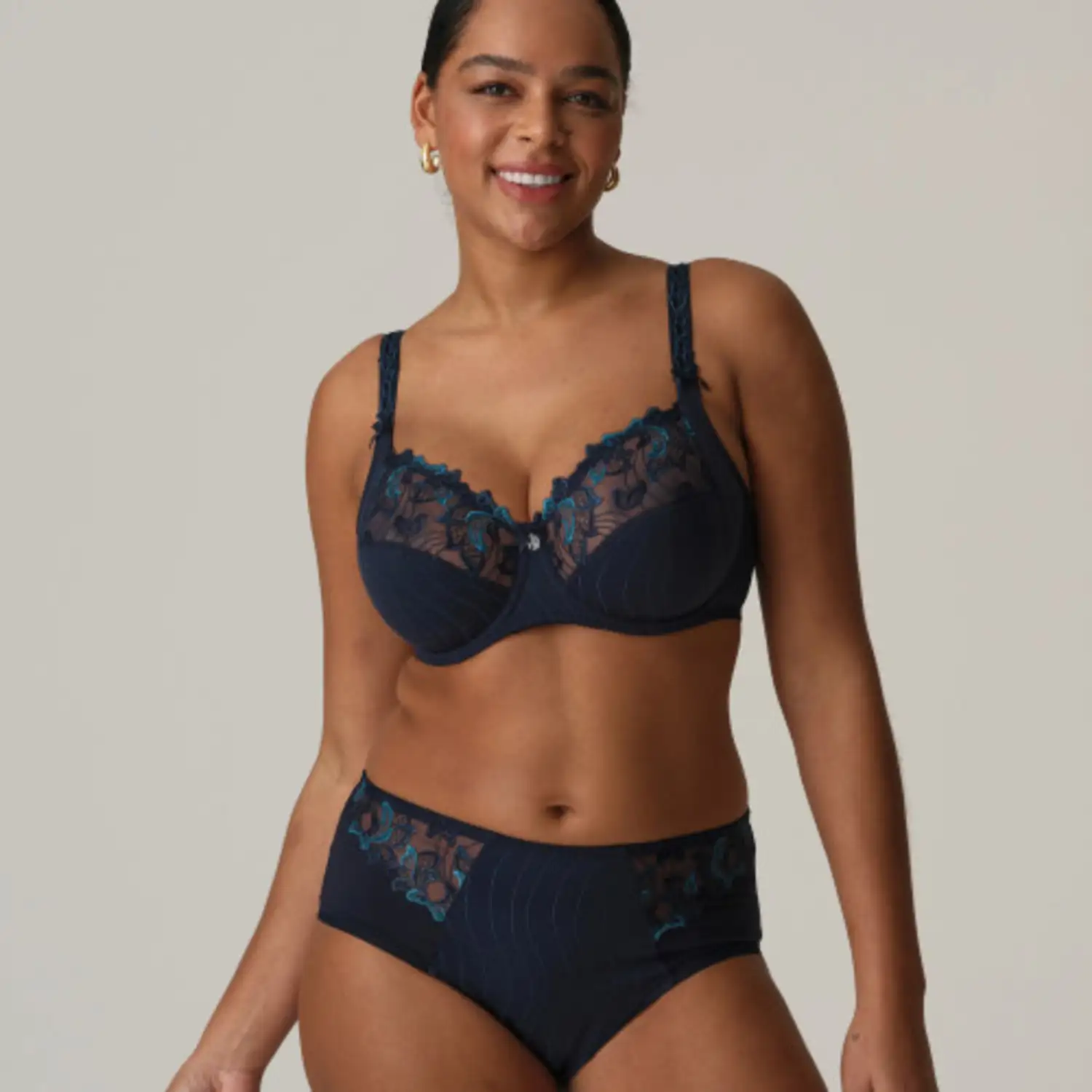 0161811-VEL PrimaDonna DEAUVILLE underwire bra velvet blue - Afbeelding 5