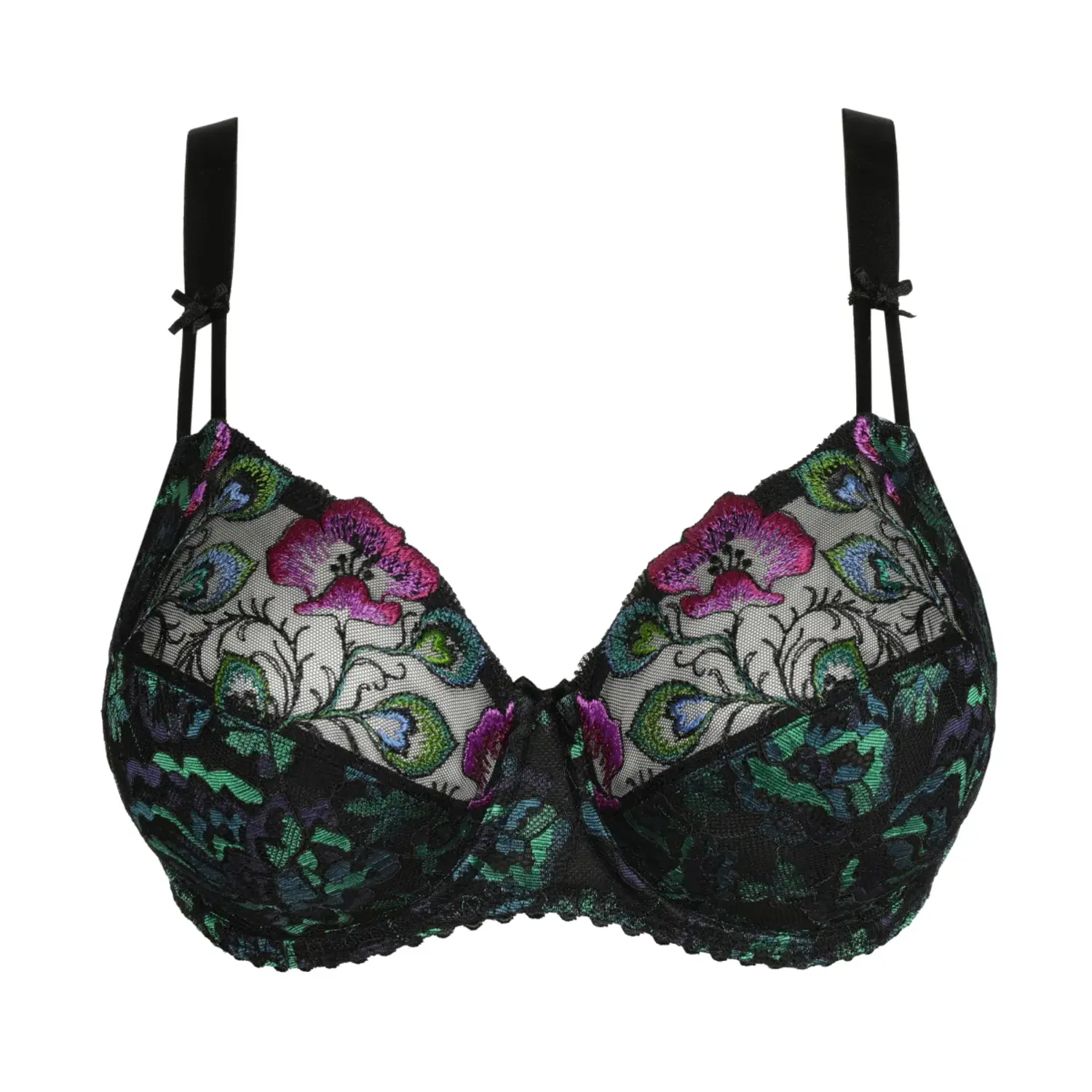 0163490-PFE PrimaDonna SAN ANGEL underwire bra Peacock Feather