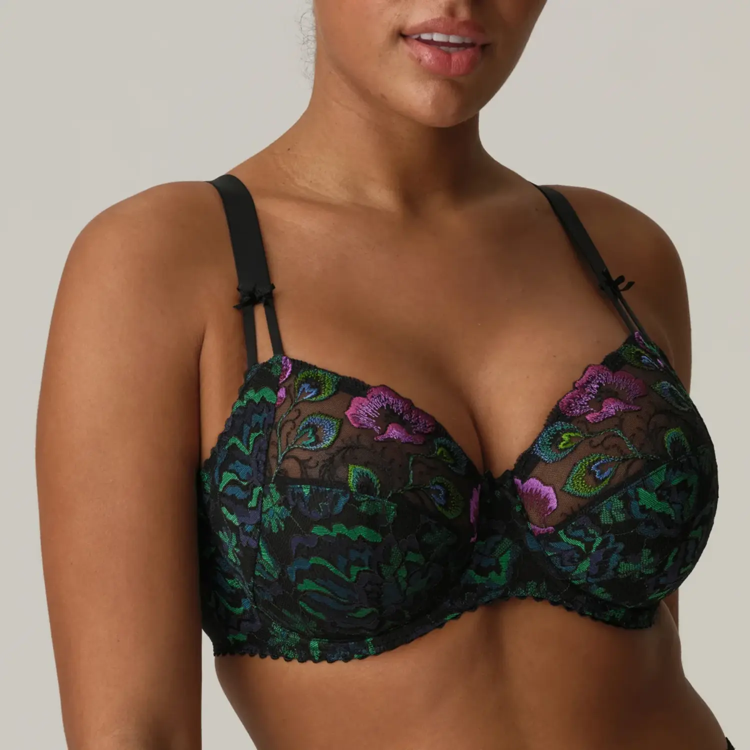 0163490-PFE PrimaDonna SAN ANGEL underwire bra Peacock Feather - Afbeelding 2