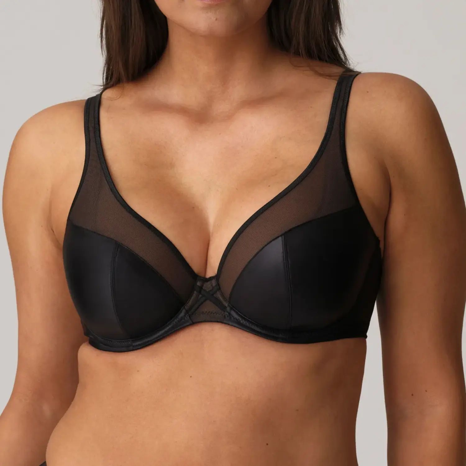 0142424-ZWA PrimaDonna Twist ZIPOLITE padded underwire bra zwart - Afbeelding 2