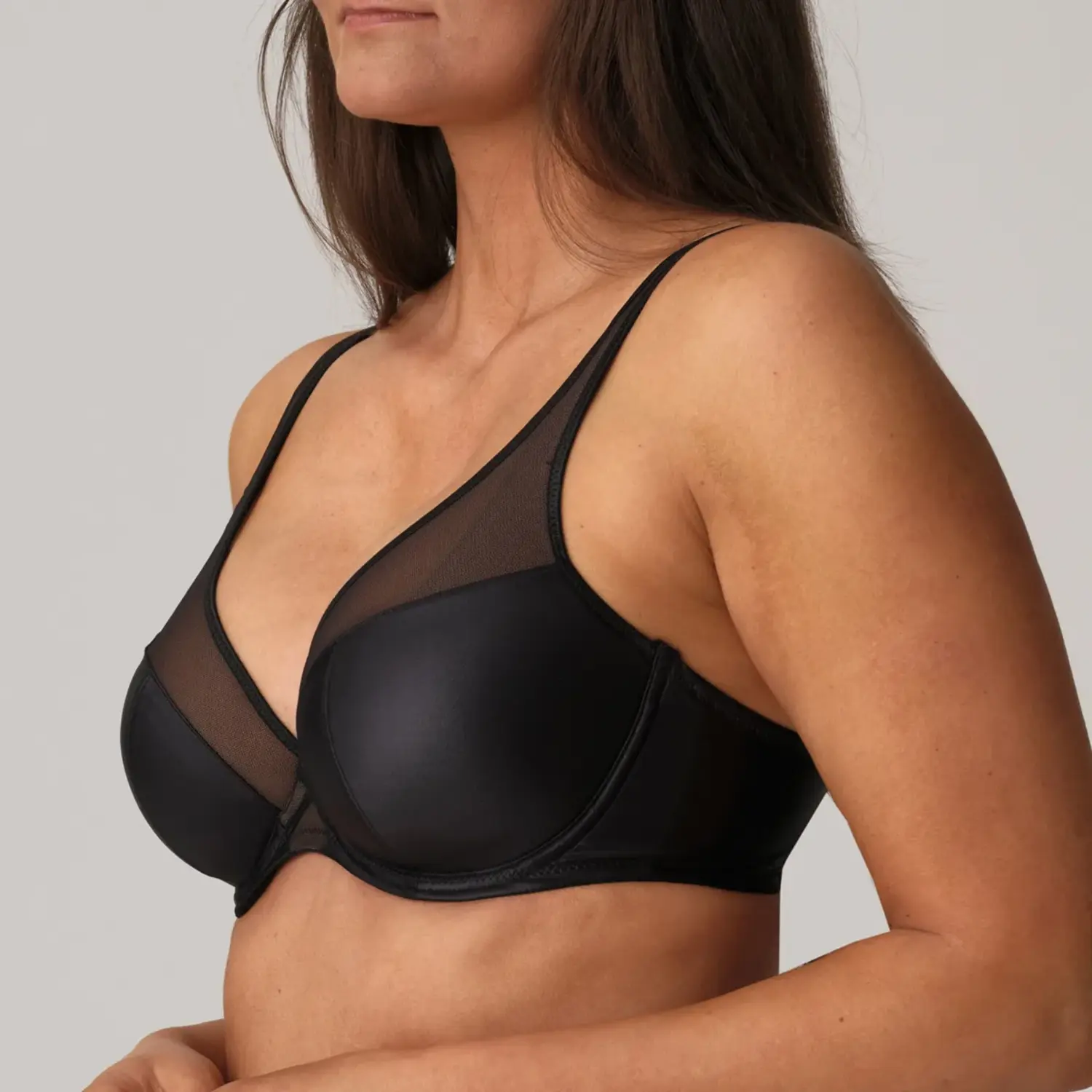 0142424-ZWA PrimaDonna Twist ZIPOLITE padded underwire bra zwart - Afbeelding 3