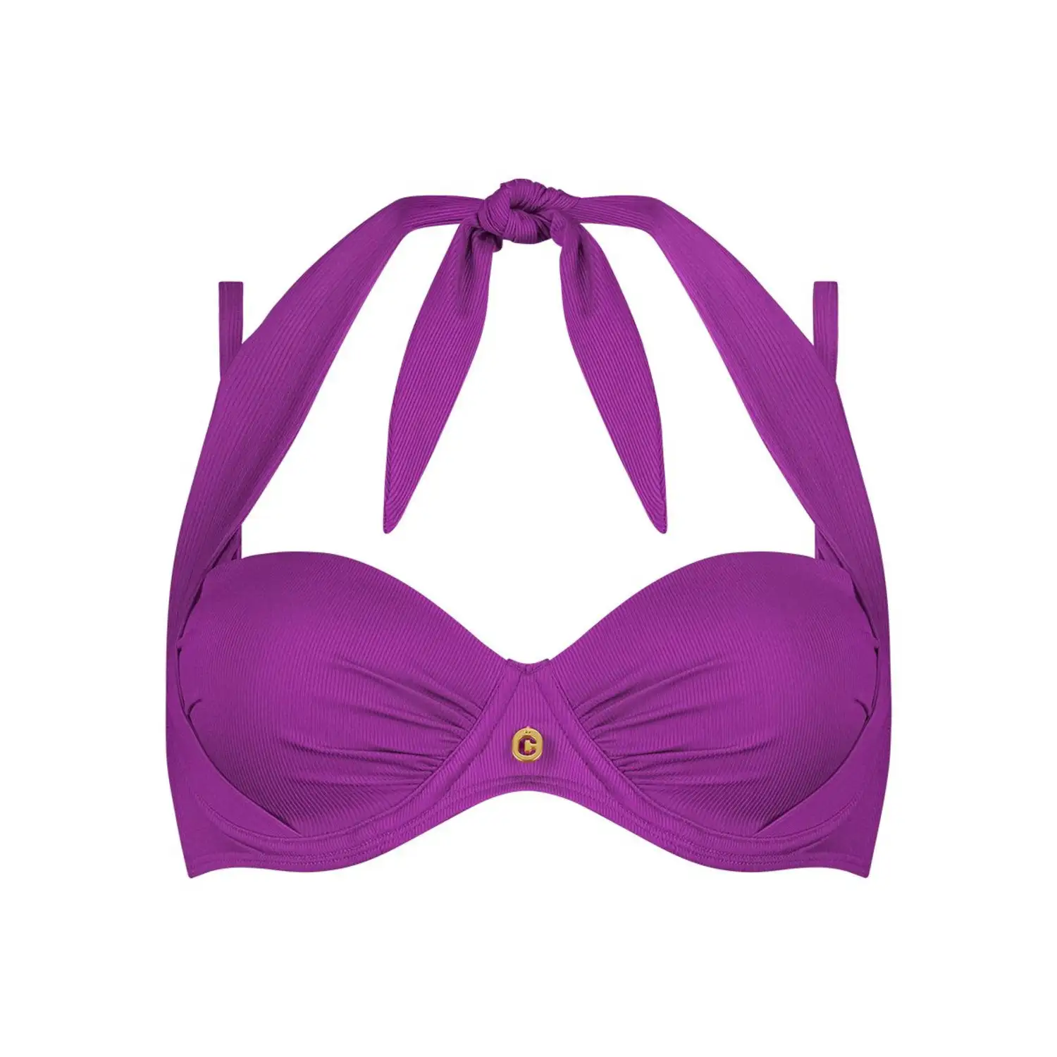 60400-1409 TEN CATE BEACH Bikini top multiway padded wired wildberry
