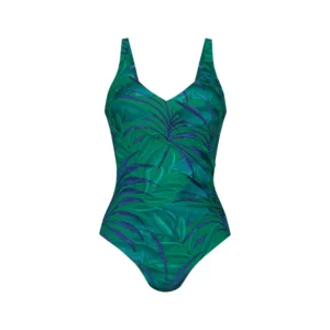 7440-814 Anita Leaf It Badeanzug blaugrun