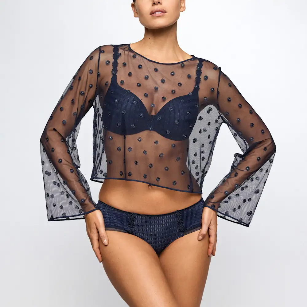 0800419VEL Marie Jo AVERO top blauw - Afbeelding 2