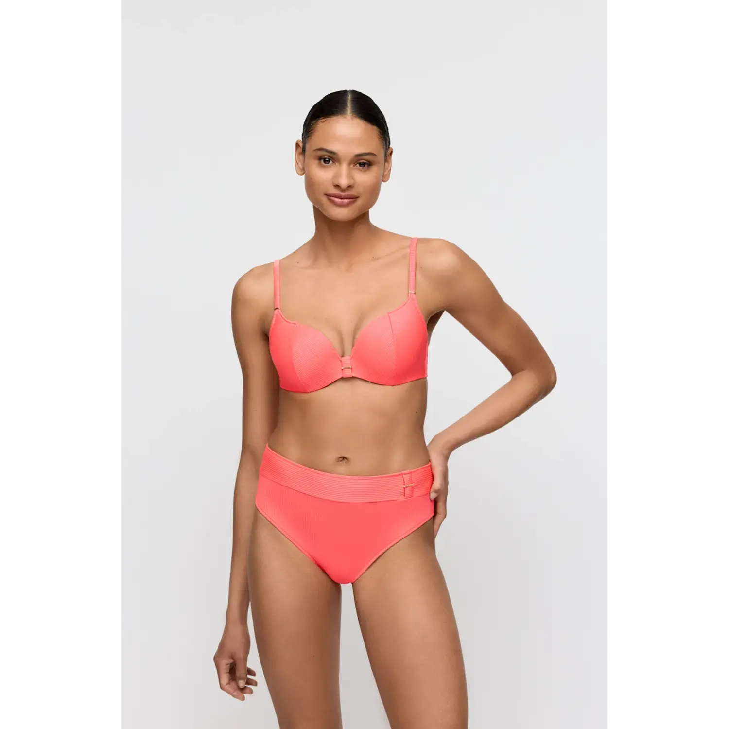 1008316-NEF Marie Jo Swim CASSIE voorgevormde bikinitop Neon Fiesta - Afbeelding 3