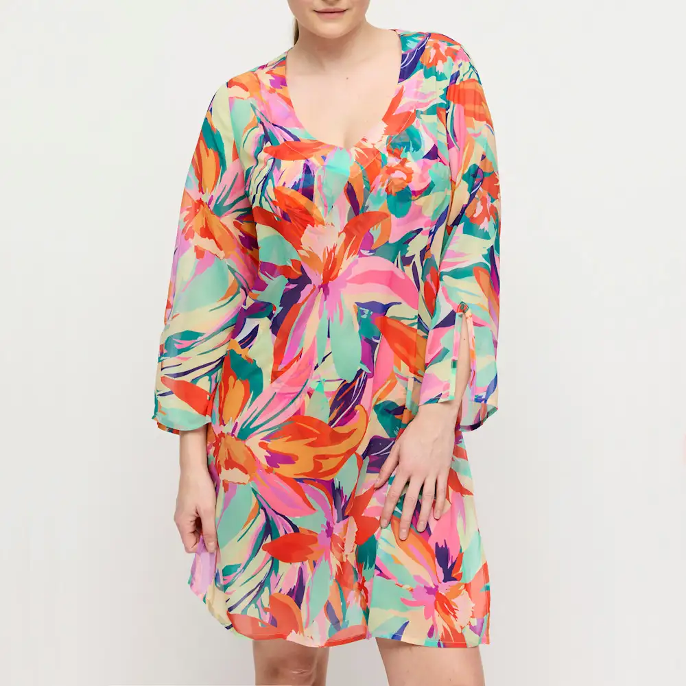 4013984-BTT Primadonna Swim VARADEO jurk Bright Tropics - Afbeelding 2
