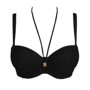 4012917-ZWA Prima Donna Swim KIRUNA strapless bikinitop zwart