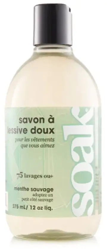 Soak wild mint flesje 375 ml