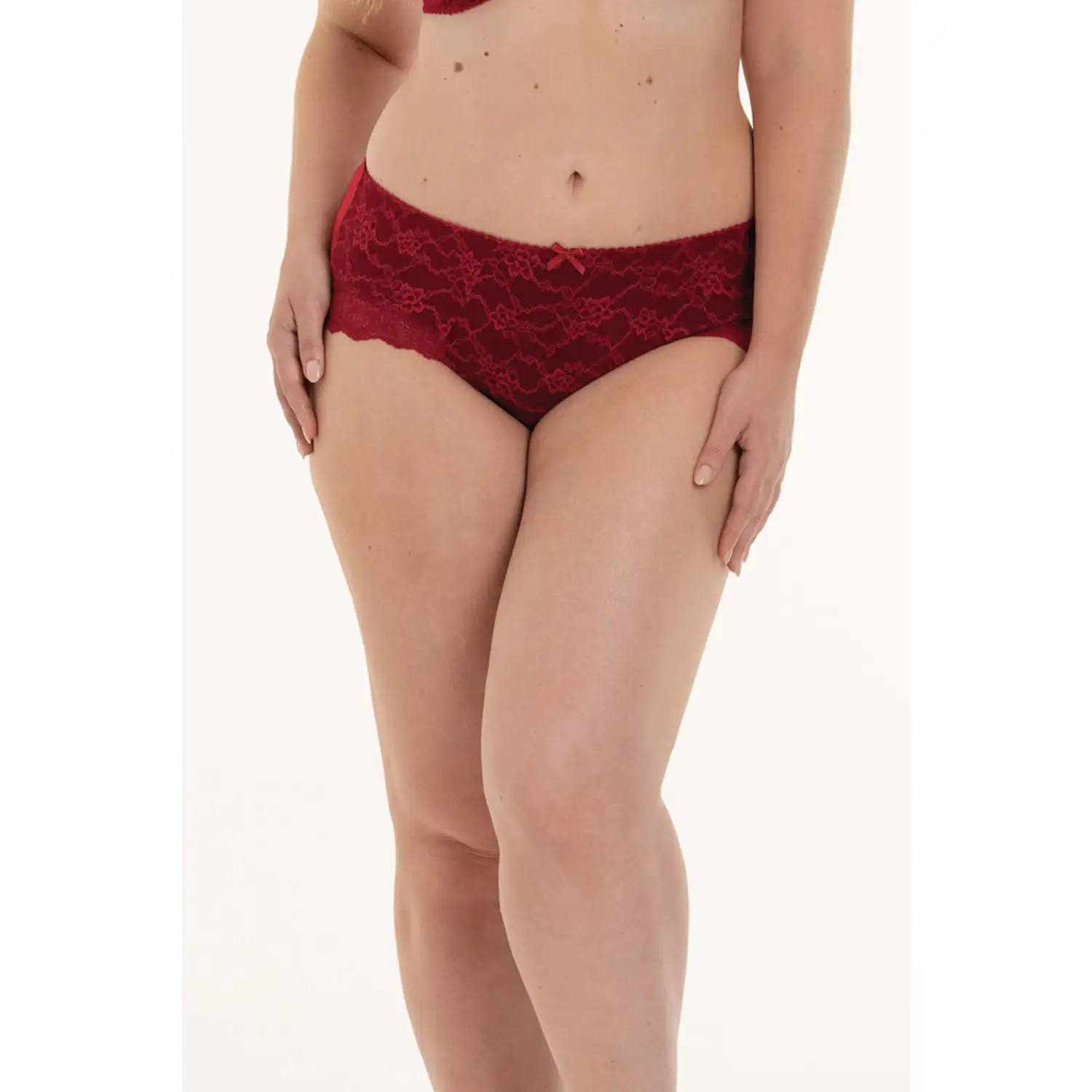 1389-528 Anita Bobette Tailleslip robijn - Afbeelding 2