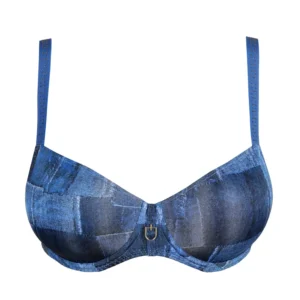 0242512TBU Primadonna Twist MAUNA balconnet Twill Blue