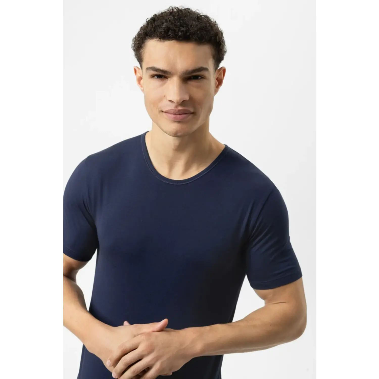 46002-668 Mey Functionals Shirt 1/2 Arm yacht blue - Afbeelding 3