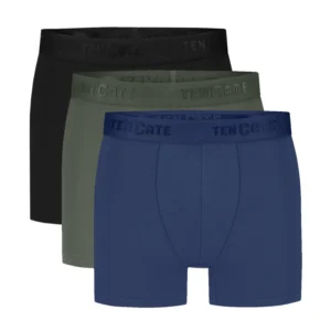 60704-2190 Ten Cate Mens boxer 3-pack 3-PACK mix green
