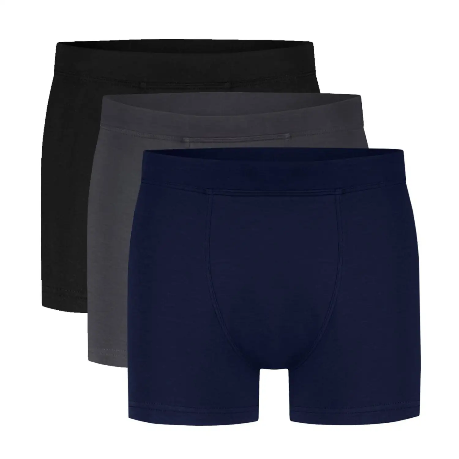 60705-3188 Ten Cate Mens short classic 3-pack 3-PACK mix grey