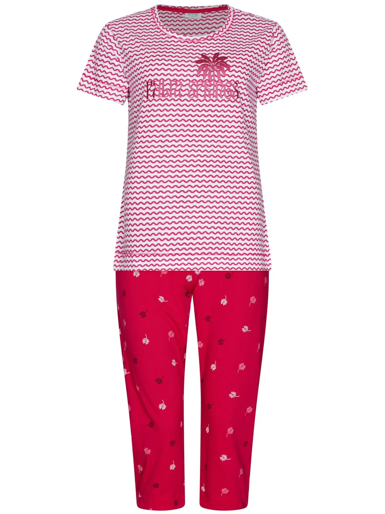 121261-626-1-220 Pastunette km pyjama capri roze